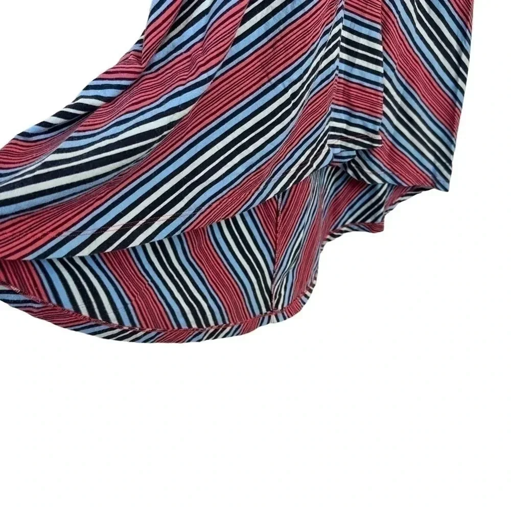 Patagonia S multicolor stripe boho halter minimalist dress Preppy Nautical Retro